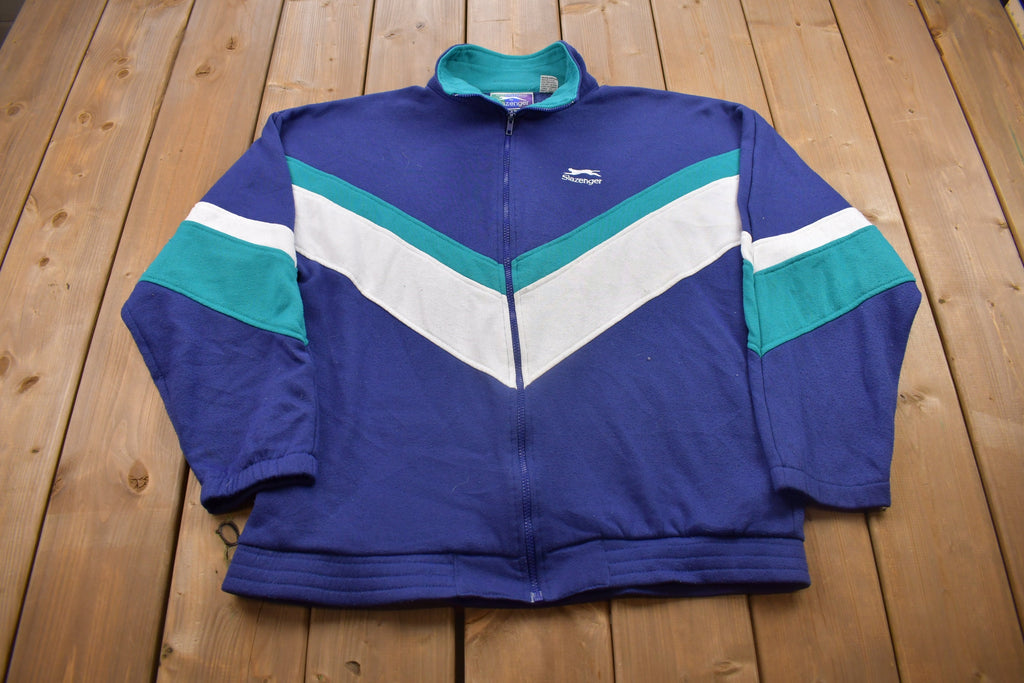 Vintage 1990s Slazenger Zip Up Sweatshirt