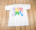 Vintage 1988 Club Okoboji Souvenir Travel T Shirt Made In USA