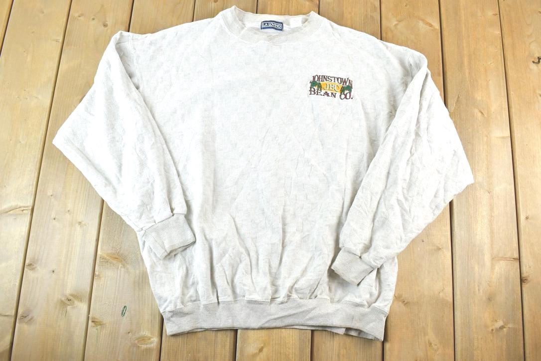 Vintage 1990s Johnstone Bean Co Souvenir Crewneck Sweatshirt