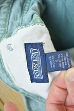 Vintage 1990s Lands End Denim Jeans Size 28 x 30 Made In USA