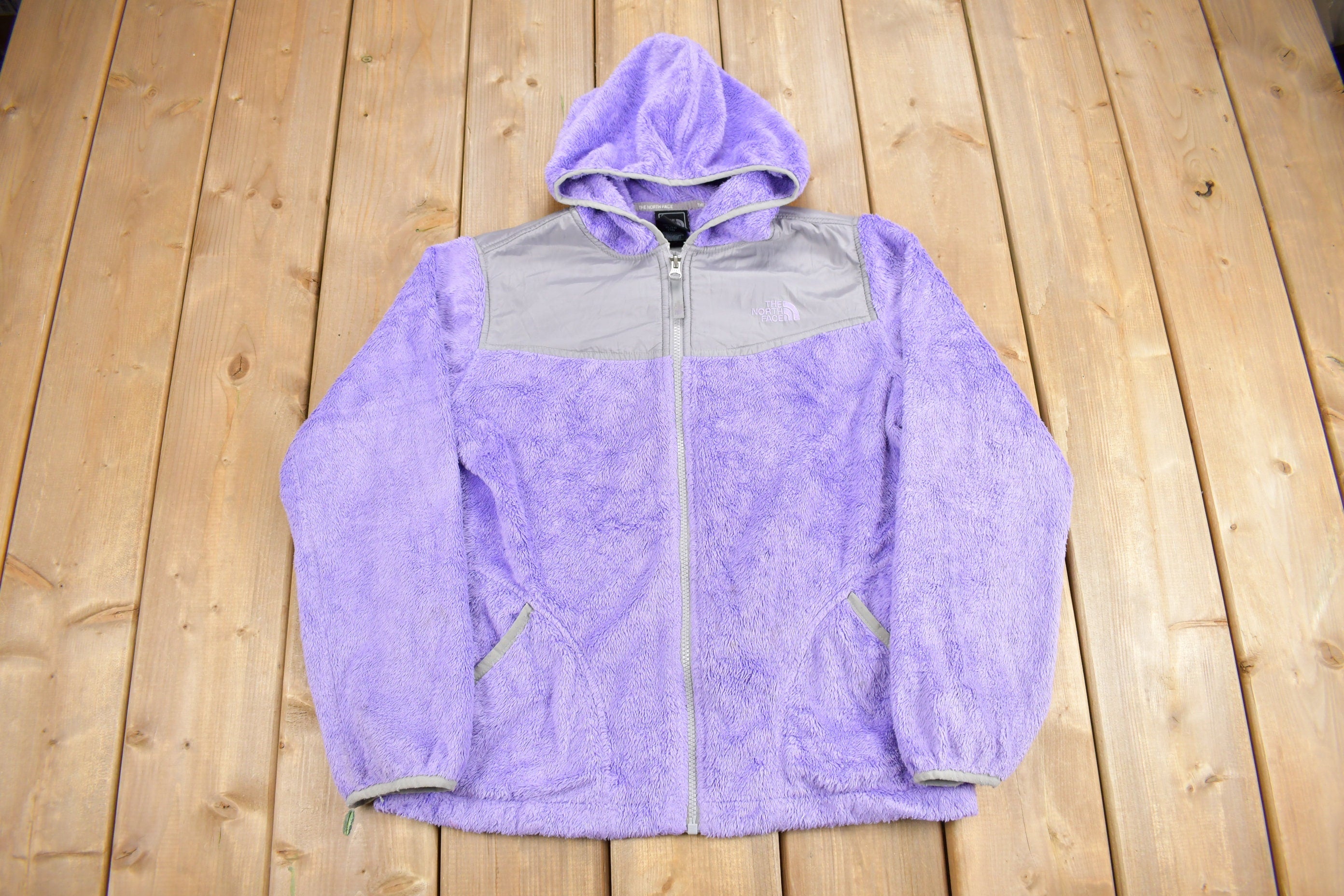 Vintage 1990s North Face Fleece Zip Up Sweater