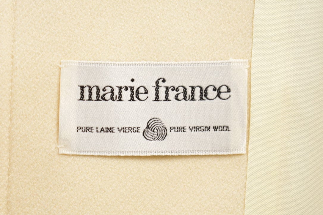 Vintage 1990s Marie France Wool Women's Jacket