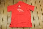 Vintage 1970s Hilton Grand Central Station Bowling Shirt Men's Large