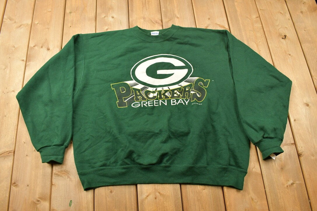 Vintage 1990s Green Bay Packers NFL Crewneck Sweatshirt