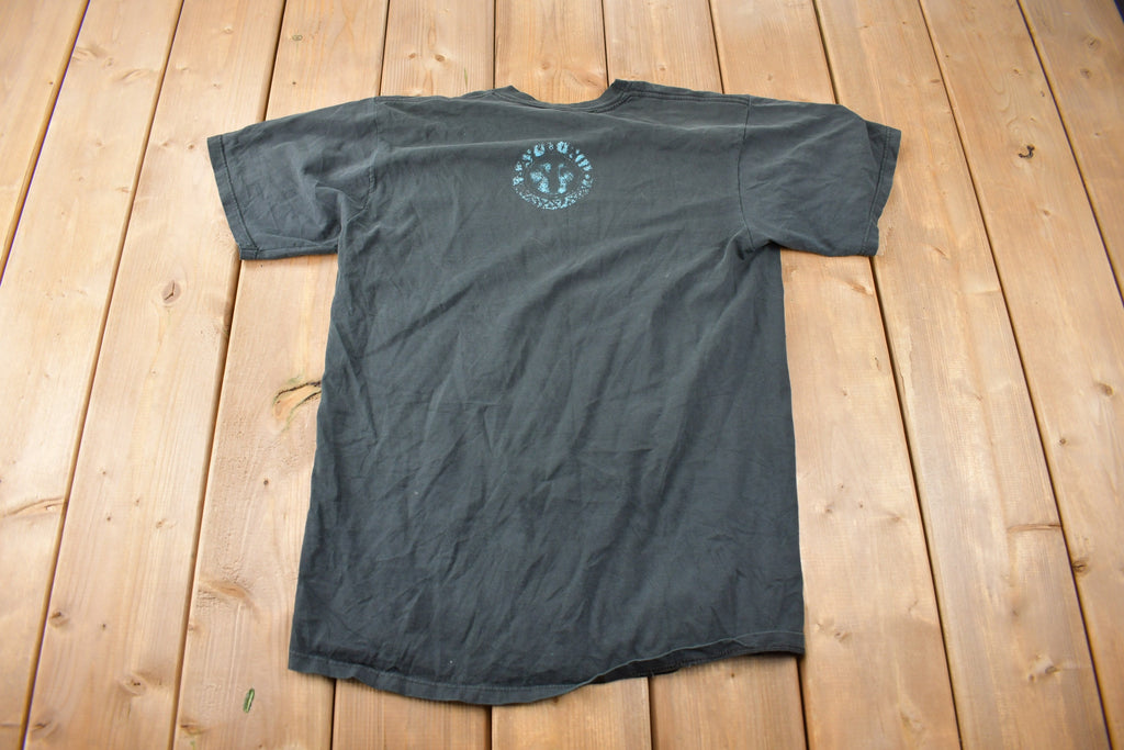 Vintage 1990s North American Wolfe Theme Graphic T-Shirt Made In USA