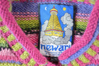 Vintage 1990s Newari Knit Abstract Pattern Crewneck Sweater