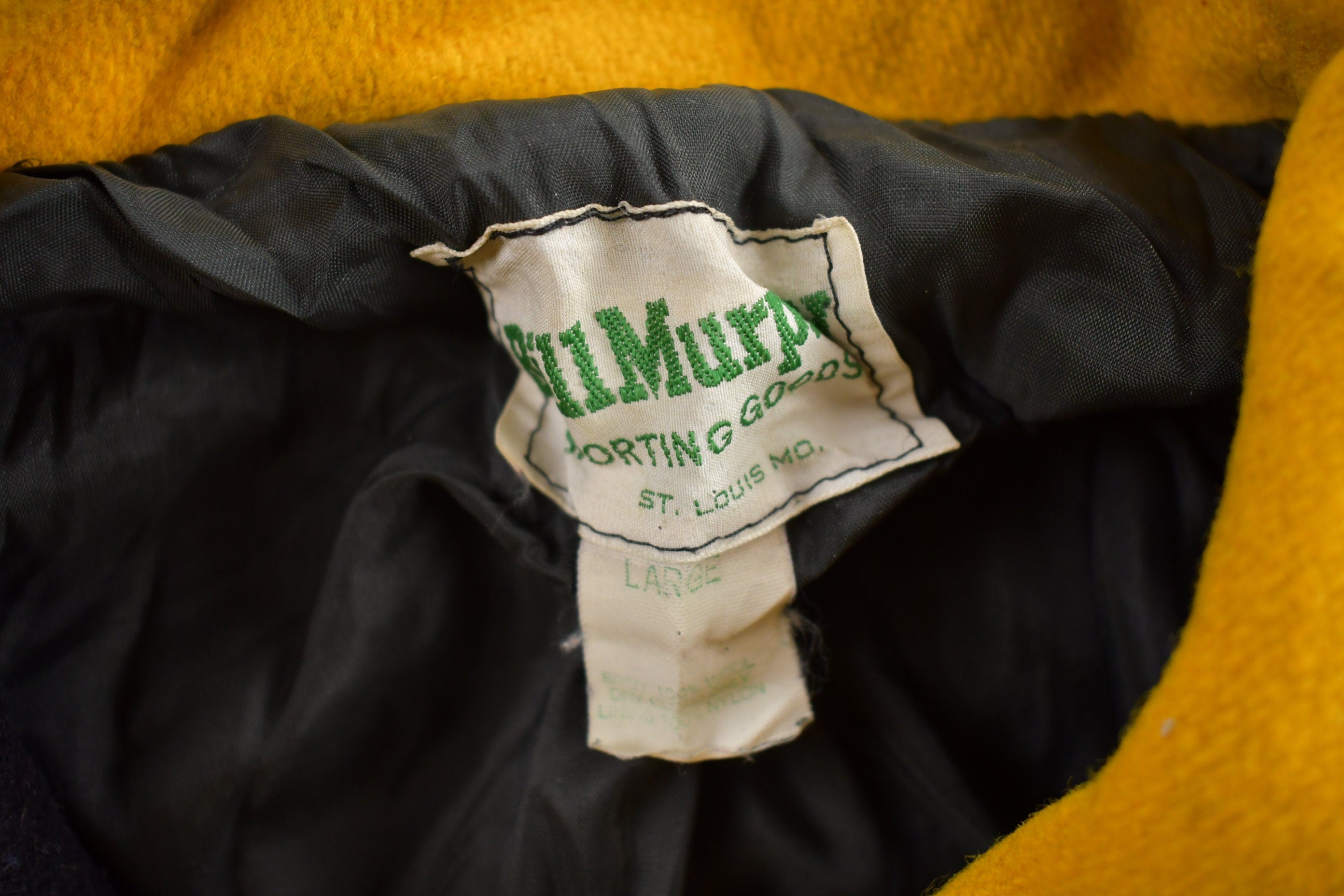 Vintage 1992 HH Wool Varsity Jacket