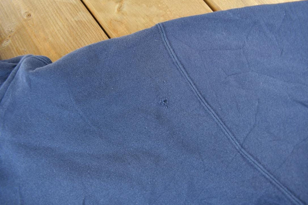 Vintage Y2K Nike Middle Swoosh Hoodie / Blue Nike Hoodie / Nike Swoosh / Embroidered / Nike Hoodie Size XXL / Made In Canada / Mid Swoosh
