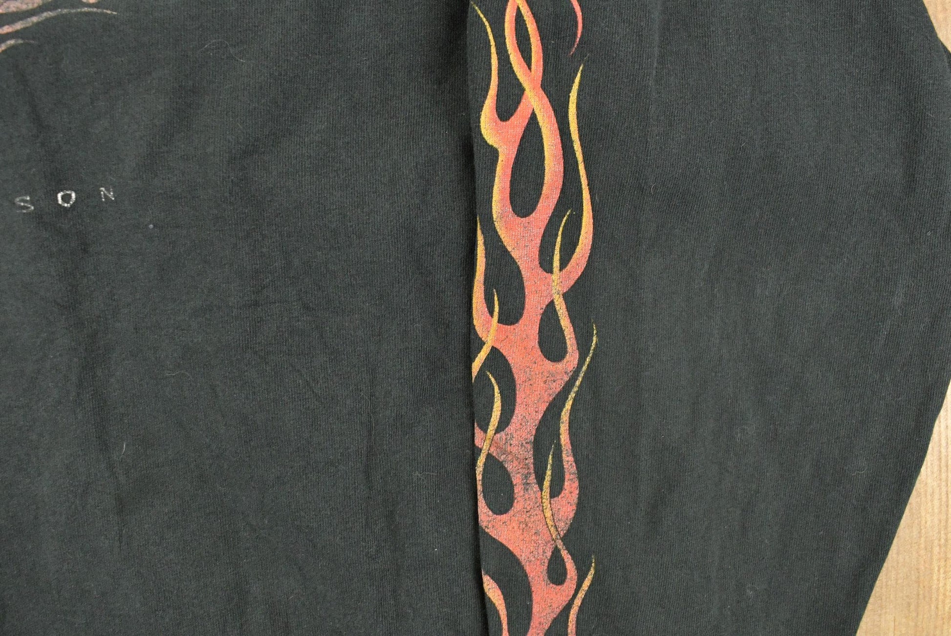 Vintage 1990s Harley Davidson Motorcycles Long Sleeve T-Shirt Men's 3XL