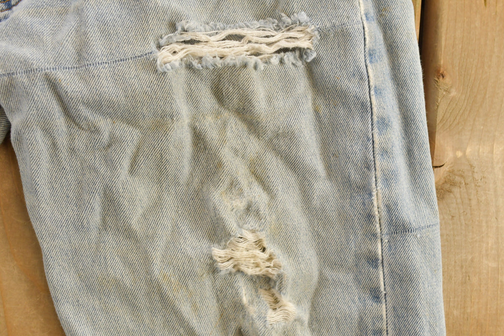 Vintage 1990s Levi's 501 Red Tab Denim Jeans Size 32 x 32.5