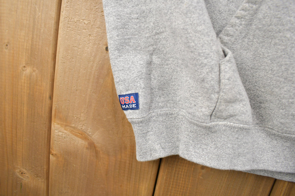 Vintage 1990s Eastern Illinois University Collegiate Hoodie  Heavyweight  NCAA Sweatshirt  Sportswear  Americana  Made In USA