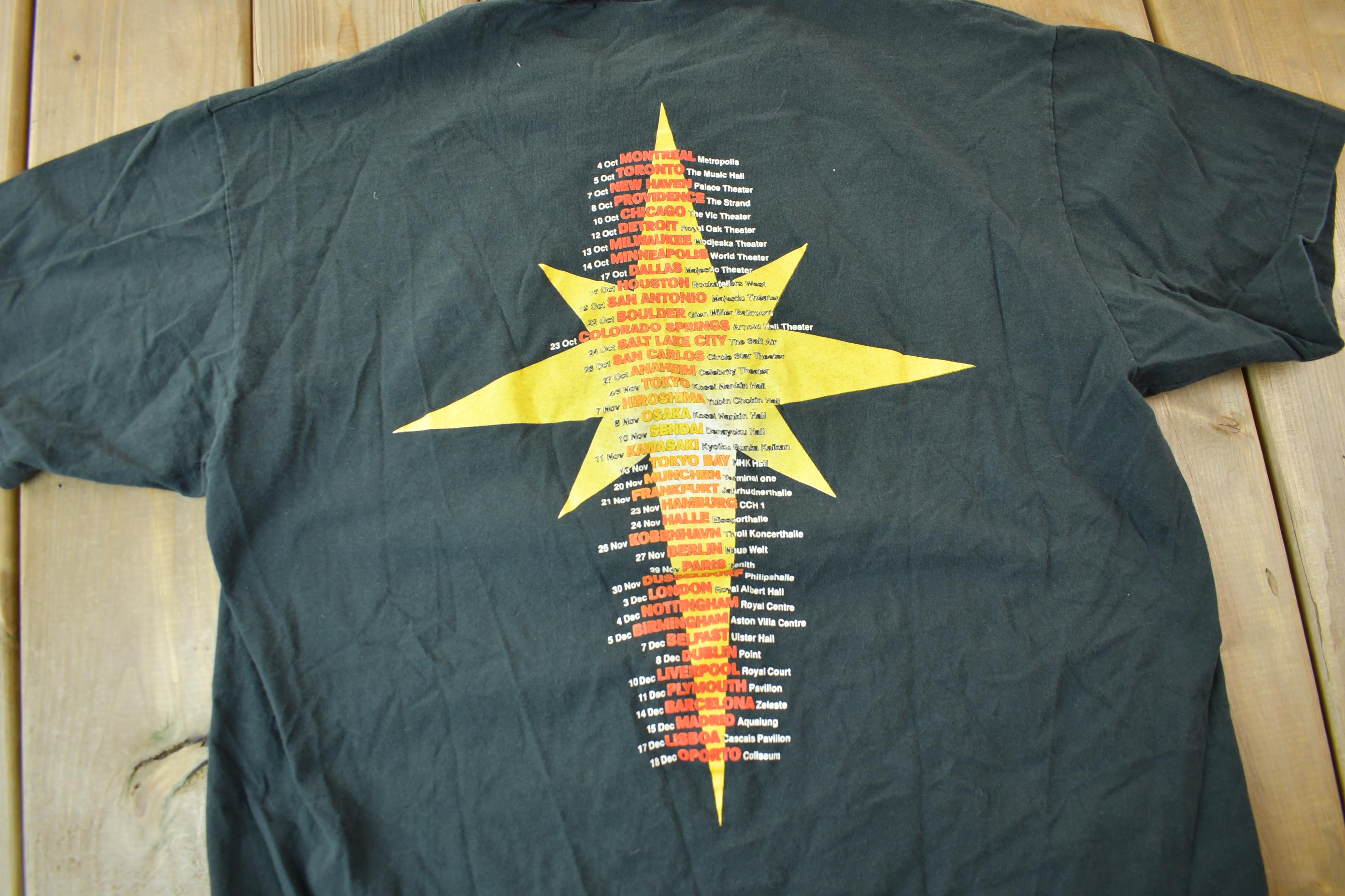 Vintage 1993 Brian May Rck Band Tour Single Stitch Band Tee