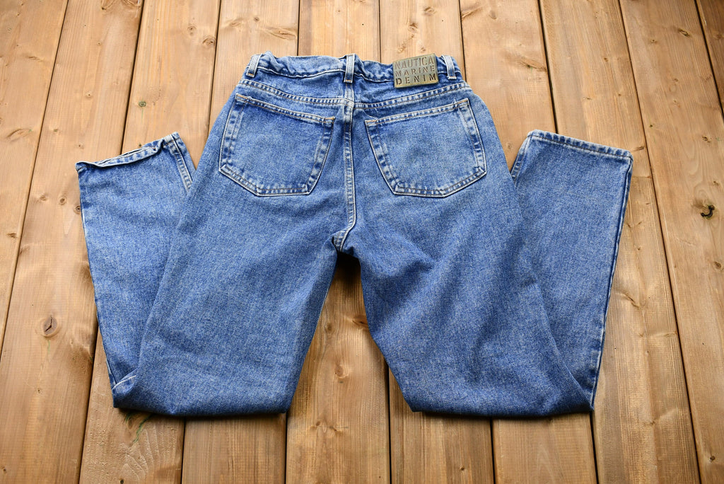 Vintage 1990s Nautica Mid-Wash Relaxed Fit Mom Jeans