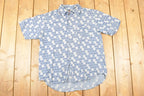 Vintage 1990s Wrangler Hero Silk Western Button Up Shirt Men's M