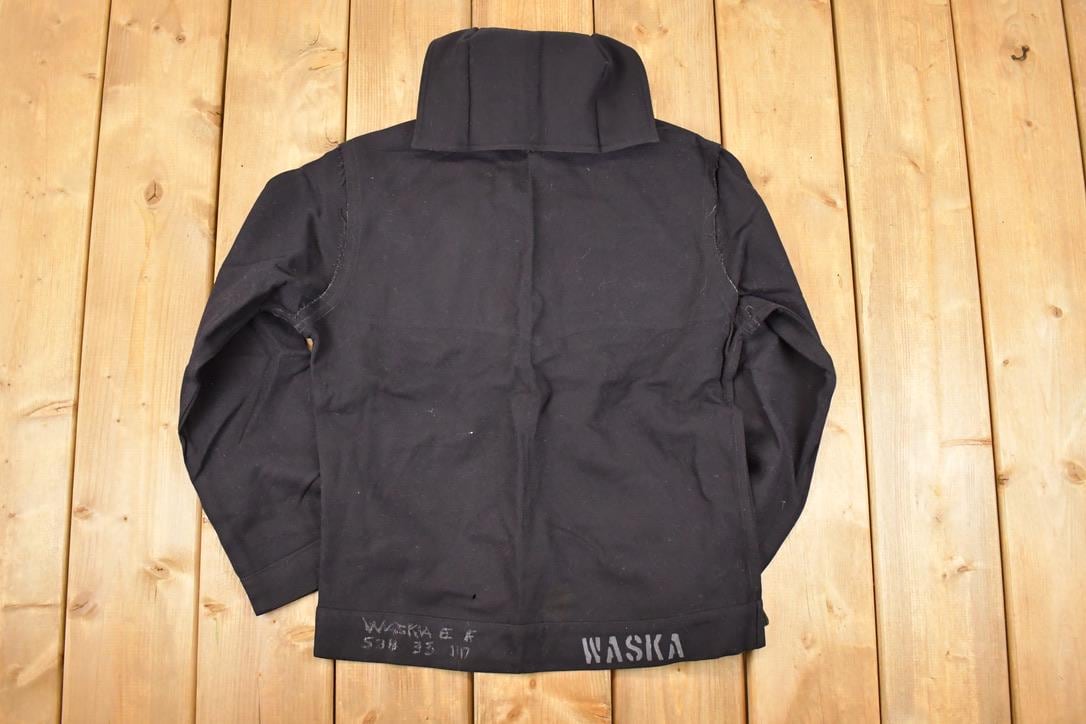 Vintage 1940s Navy Sweatshirt Mens S