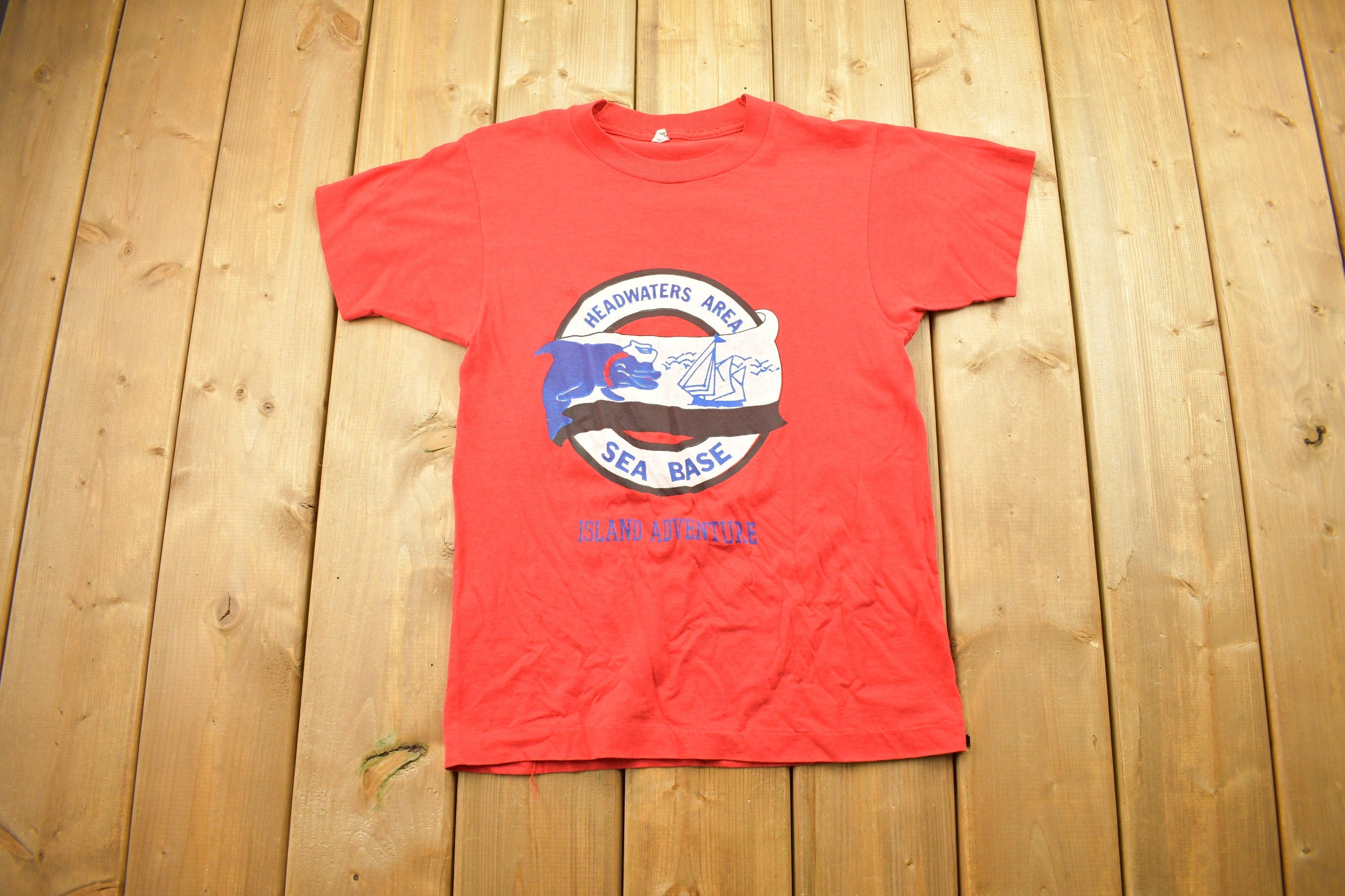 Vintage 1980s Headwaters Area Sea Base Island Adventure