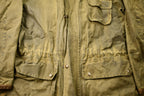 Vintage 1980s The Australia Outback Collection Waxed Leather Jacket