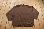 Vintage 1990s Fred Thomas Knit Abstract Mock Neck Sweater