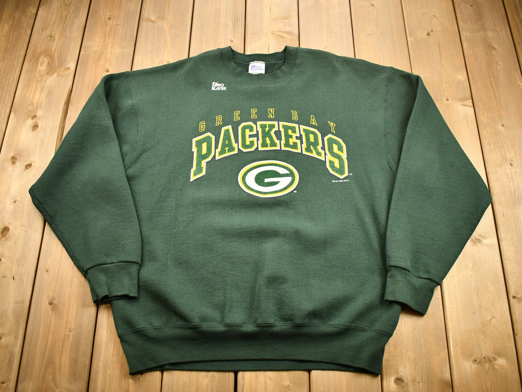 Vintage 1996 Green Bay Packers NFL Pro Player Crewneck Sweater