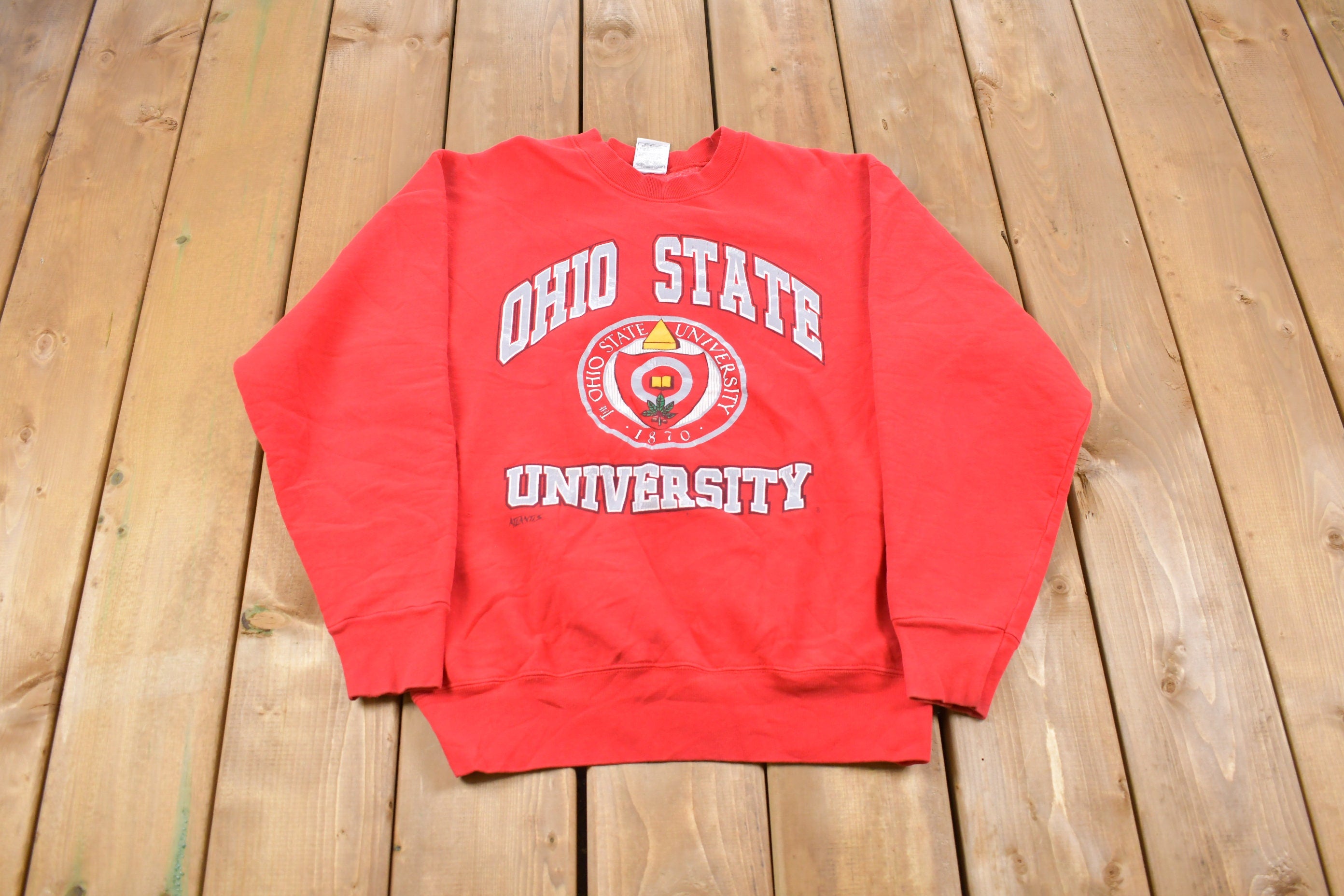 Vintage 1990s Ohio State University Collegiate Crewneck