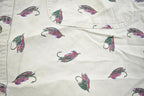 Vintage 1990s Wrangler Rugged Wear Fish Lure Button Up