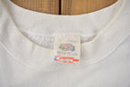 Vintage 1990s Snowy Owl Graphic Raglan Crewneck Sweatshirt Made In USA