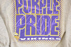 Vintage 1990s Minnesota Vikings Purple Pride NFL Crewneck Sweatshirt Mens M