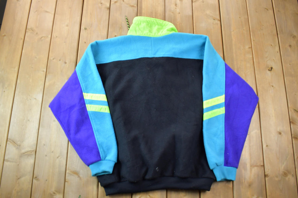 Vintage 1990s Neon Fleece Sweater
