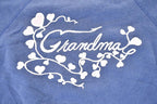 Vintage 1990s Grandma Frilly Collar Crewneck Sweatshirt Women's L