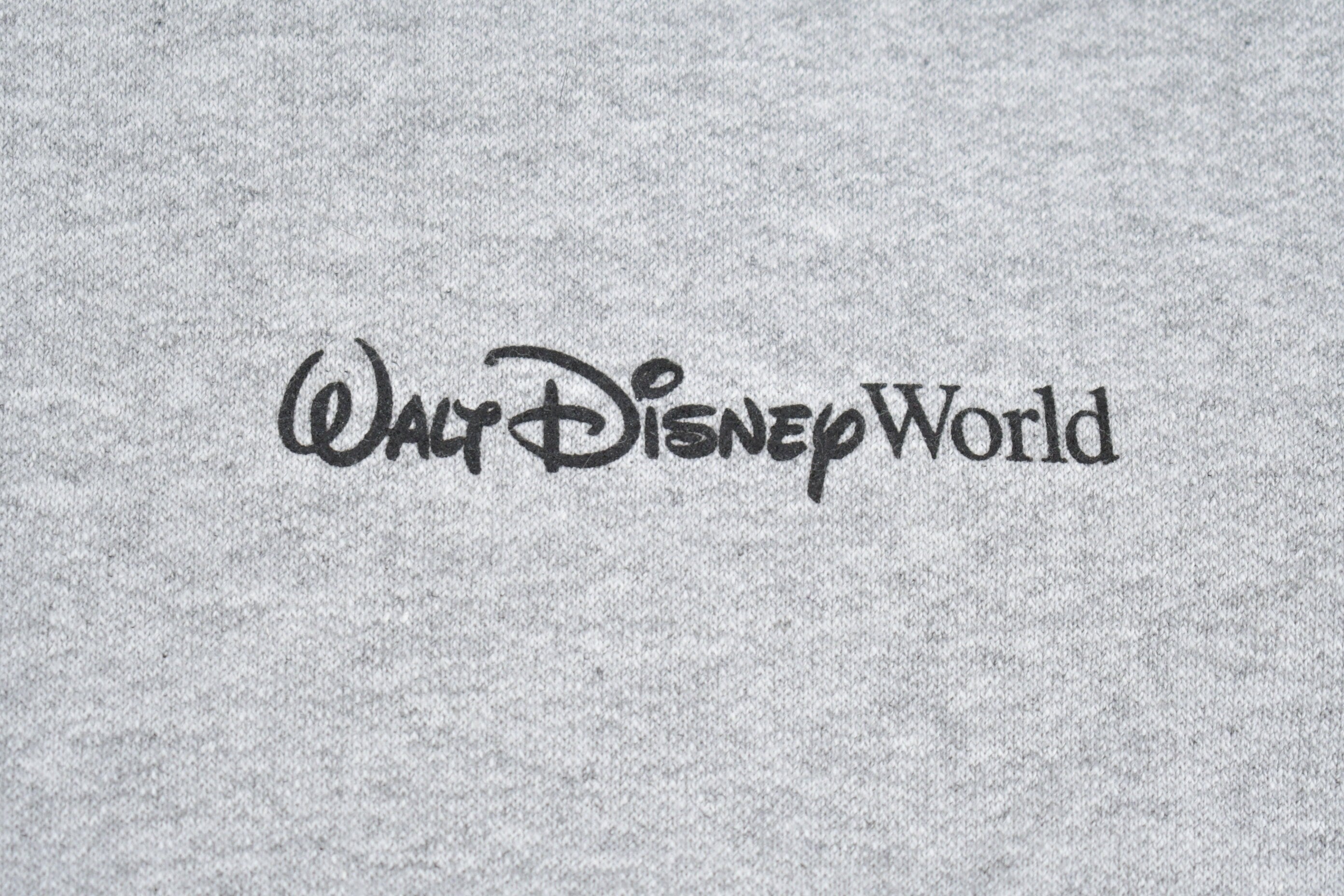Vintage 1990s Walt Disney World Mickey Mouse Zip Up Graphic Hoodie
