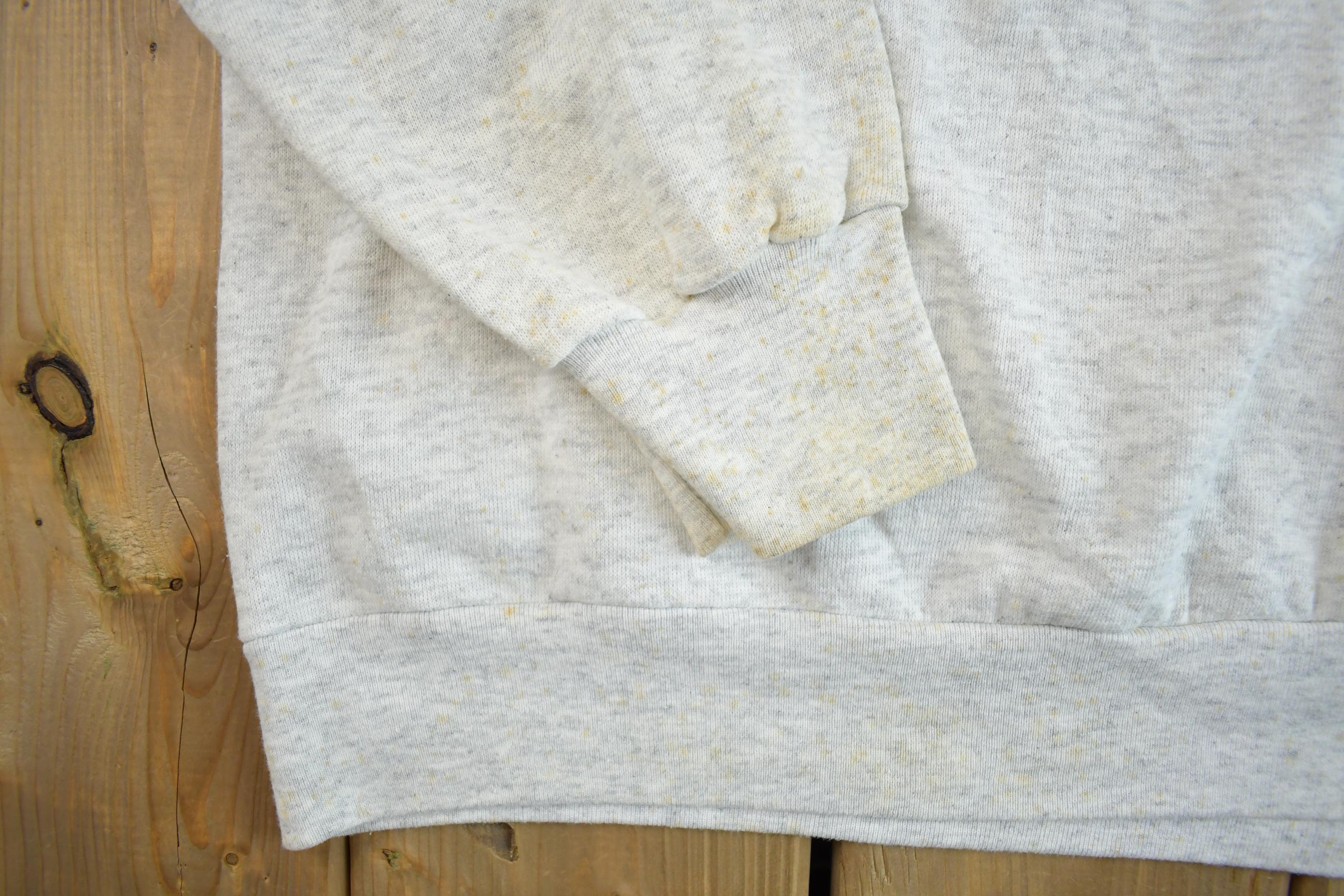 Vintage 1990s Husky Dog Crewneck Sweater Made In USA - Large