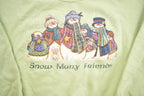 Vintage 1990s Snow Many Friends Crewneck Sweatshirt