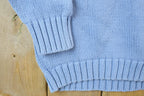 Vintage 1990s Eddie Bauer Snowflake Pattern Knit Turtleneck Sweater  90s Turtleneck  Made In USA  Preppy Knit