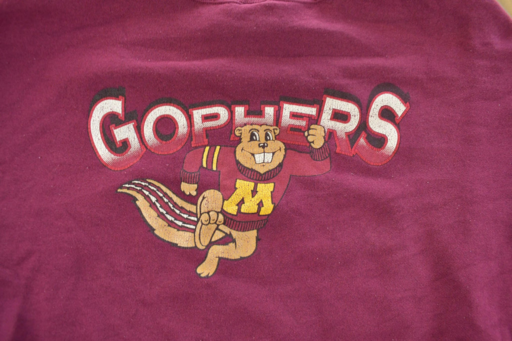 Vintage 1990s University of Minnesota Golden Gophers Crewneck Sweatshirt Men's 2XL