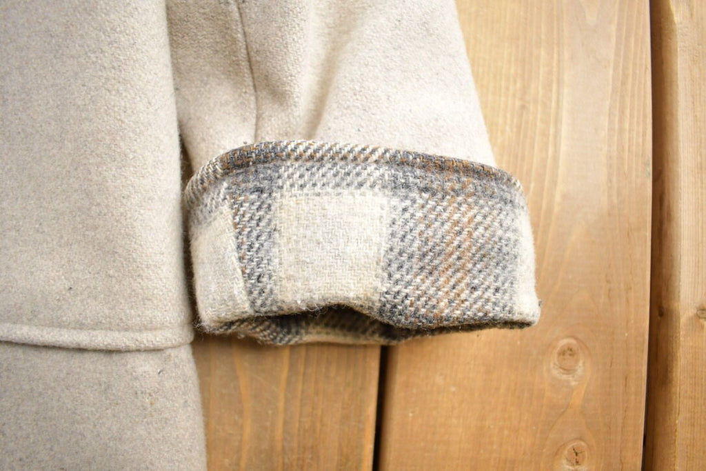 Vintage 1970s Trilogi By Super Fashions Wool Toggle Button Up Jacket