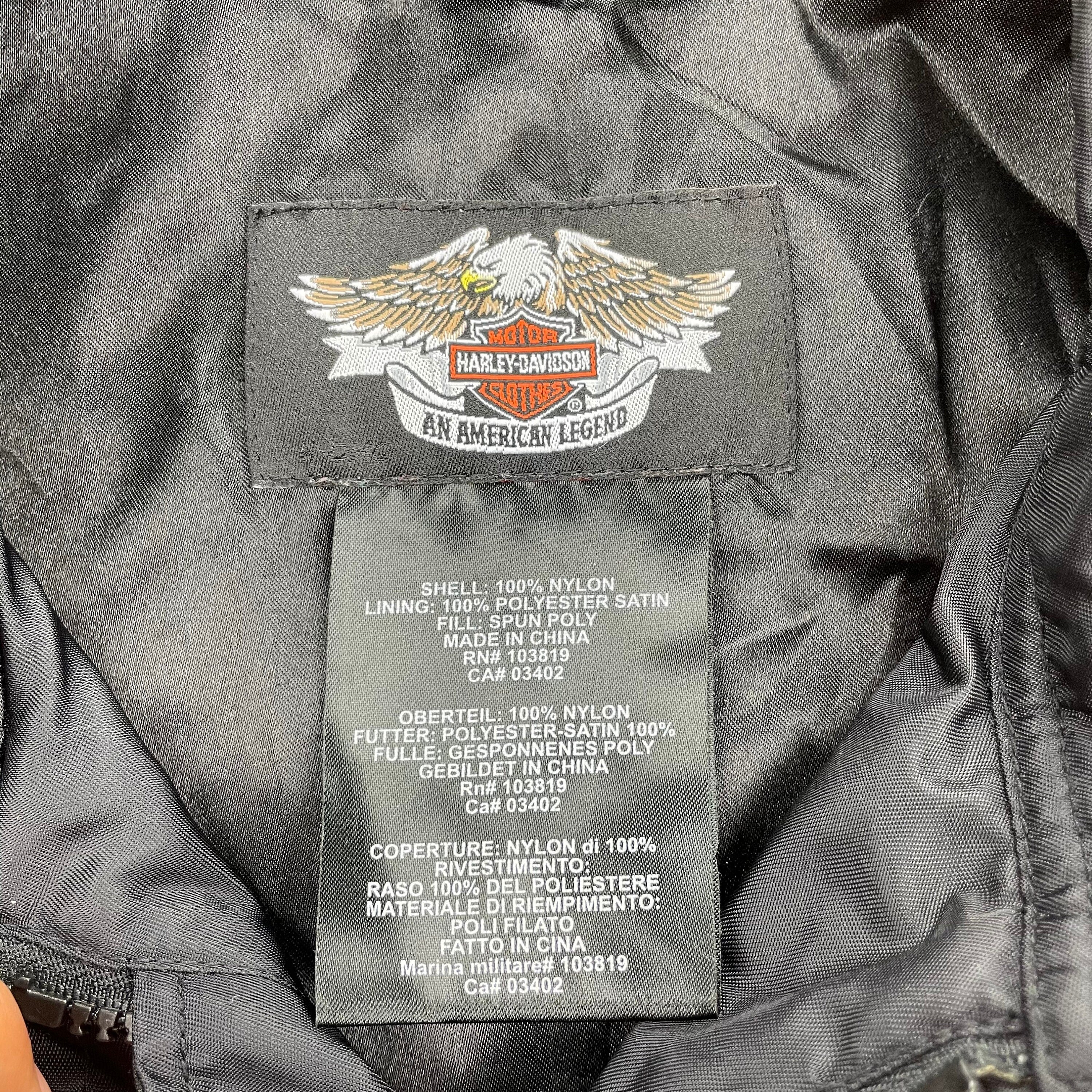 Vintage 90'S Harley Davidson Racing Jacket