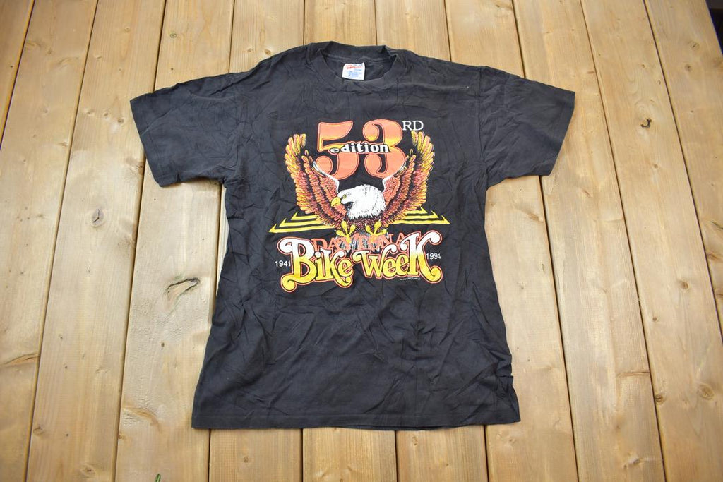 Vintage 1994 Daytona Bike Week Graphic T Shirt