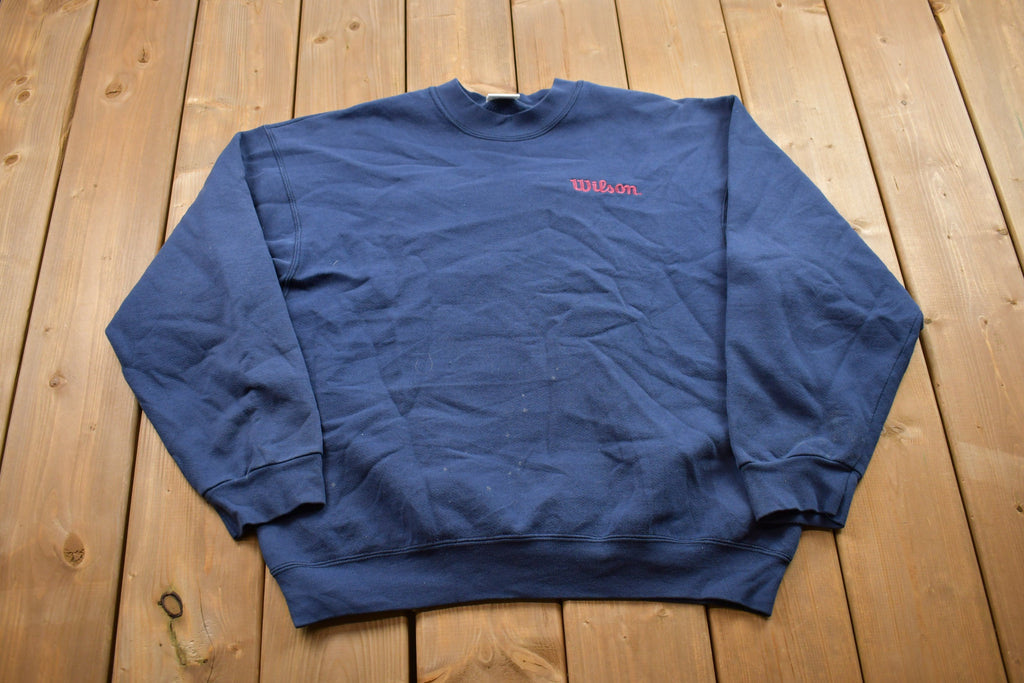 Vintage 1990s Wilson Crewneck Sweatshirt