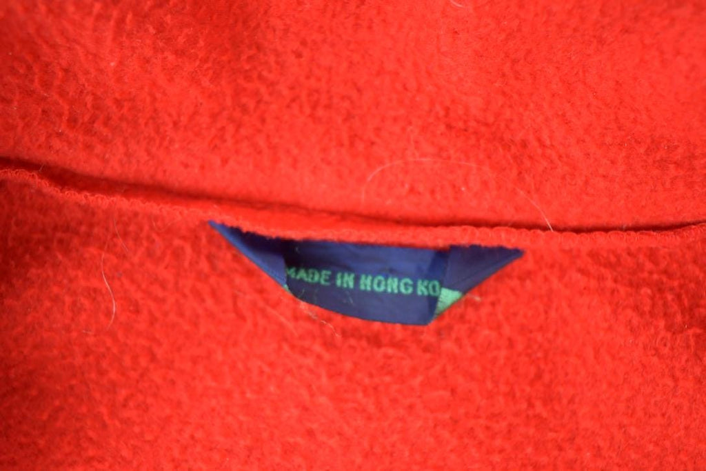 Vintage 1990s Red Fleece Sweater