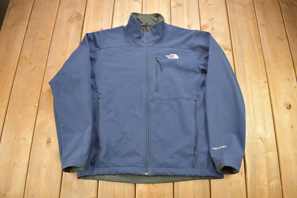 Vintage 1990s The North Face Apex Fleece Lined Shell Jacket