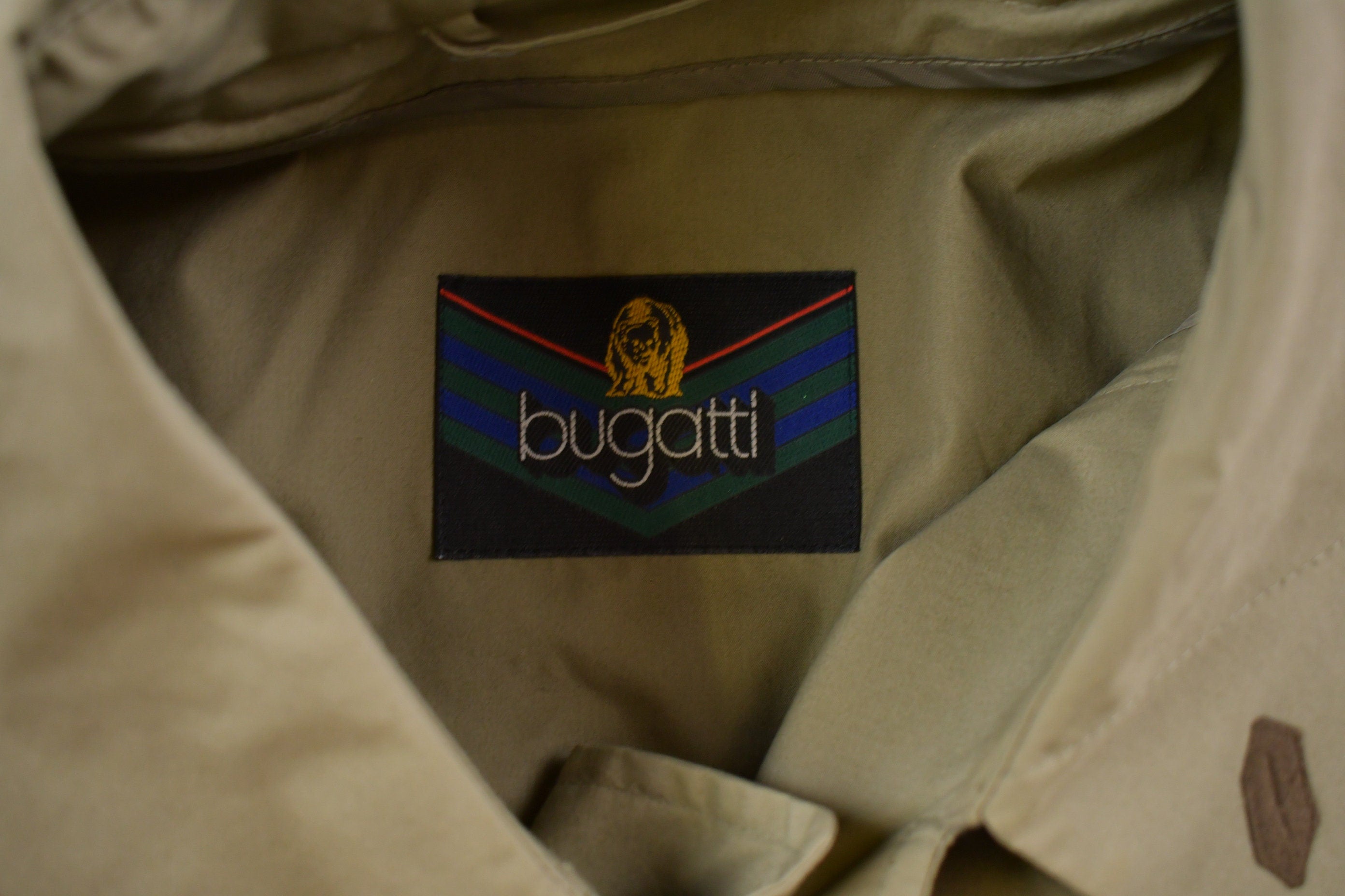 Vintage 1990s Bugatti Nylon Full Length Jacket