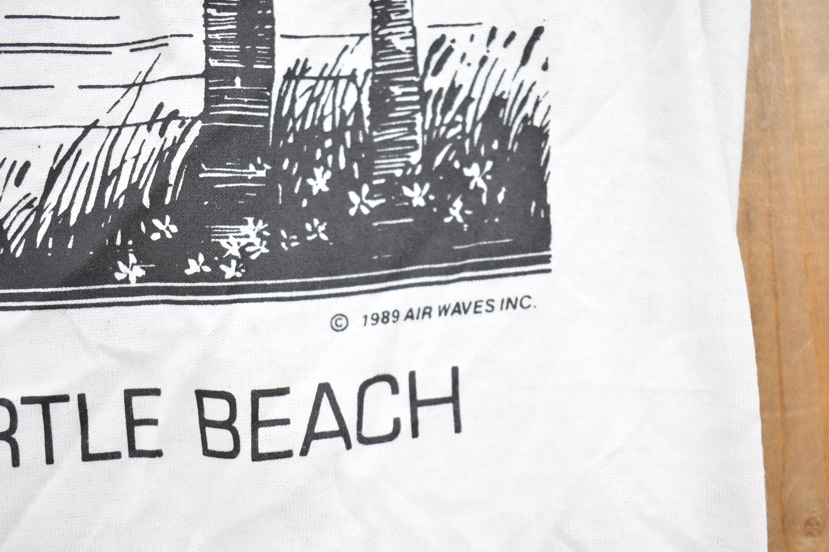 Vintage 1989 Myrtle Beach Graphic T-Shirt