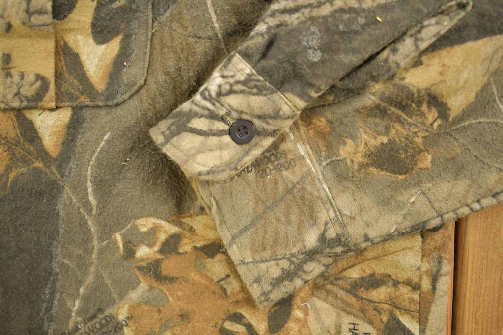 Vintage 1990s Rattlers Brand Camo Jacket