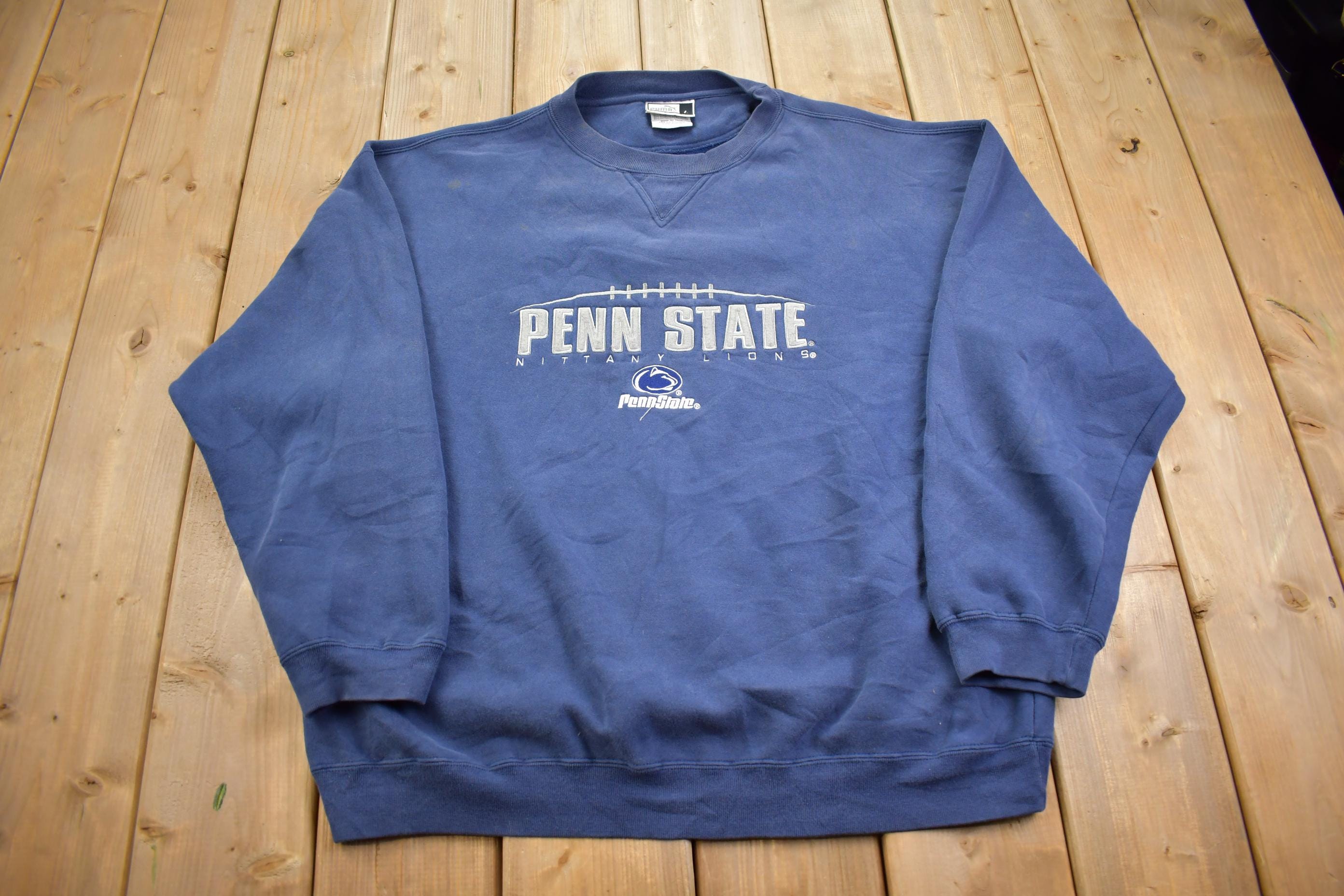 Vintage 1990s Penn State University Puma Crewneck - Large