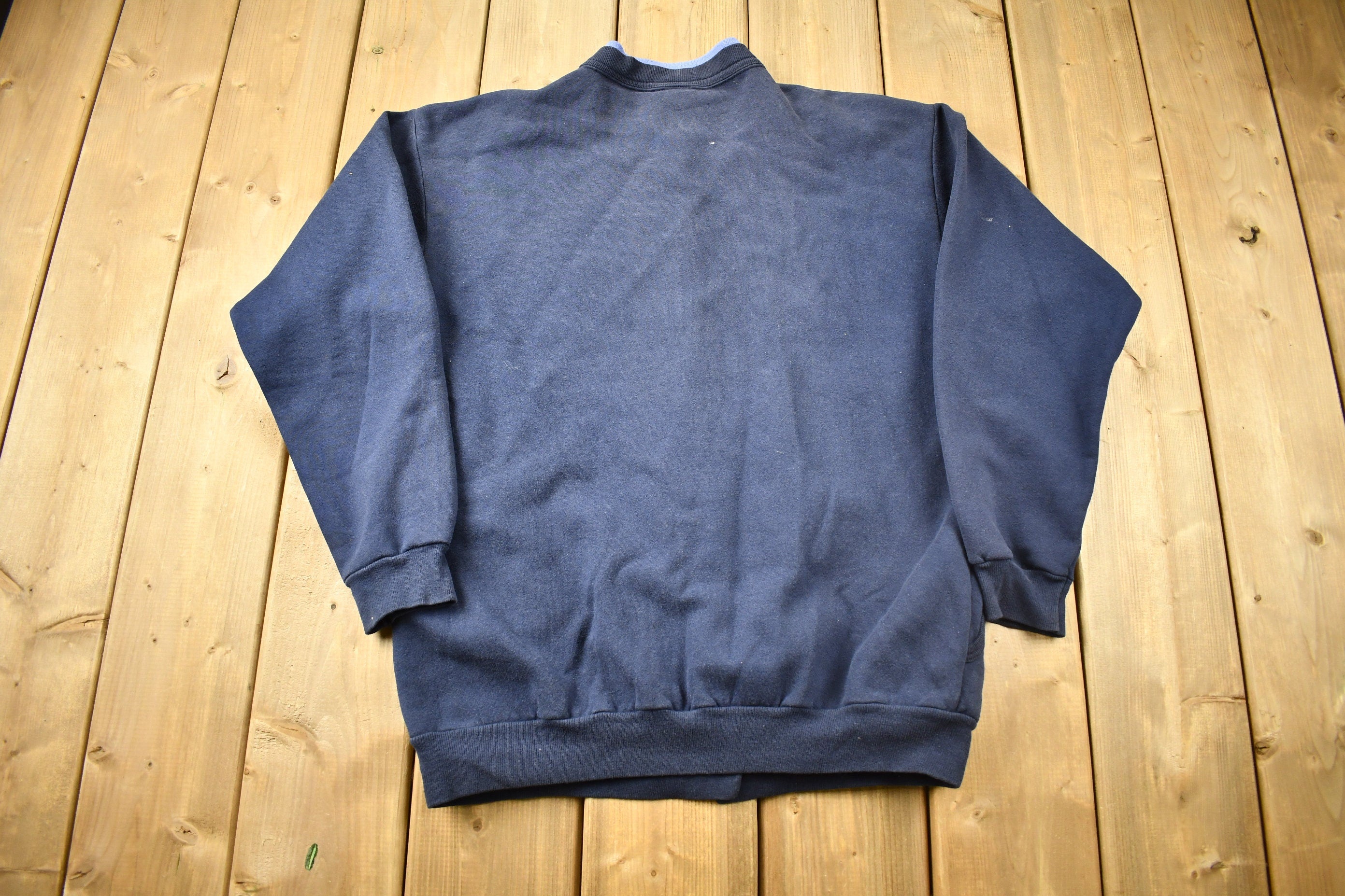 Vintage 1990s Birdhouse Theme Button Up Sweater