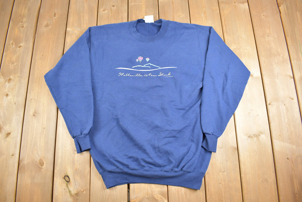 Vintage 1990s Wellsville New York Crewneck Sweatshirt