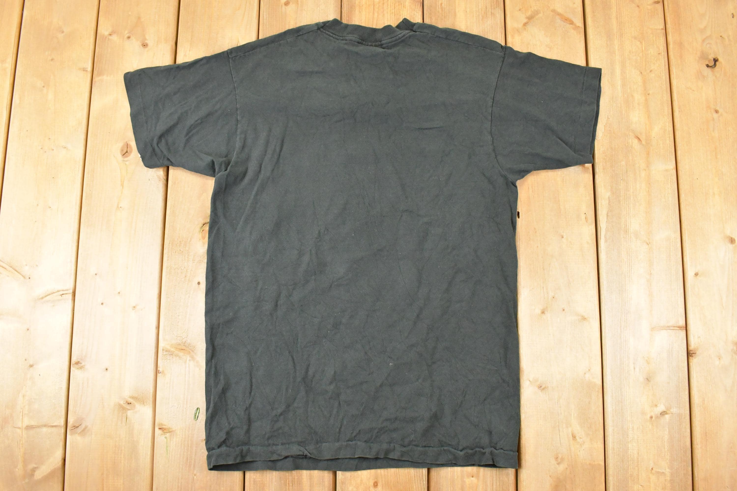Vintage 1990s Colorado Grand Junction Animal Face Outdoorsman T-Shirt Men's M