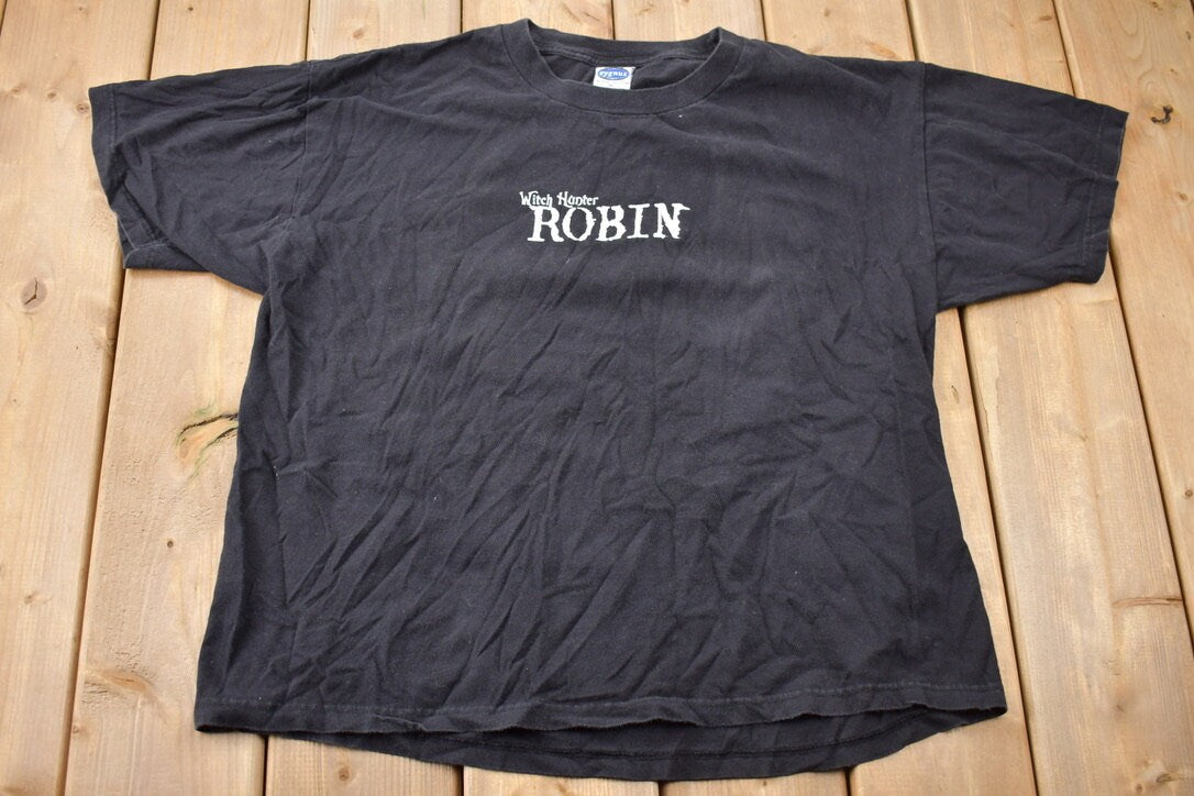 Vintage 2003 Witch Hunter Robin Anime Promo T-Shirt