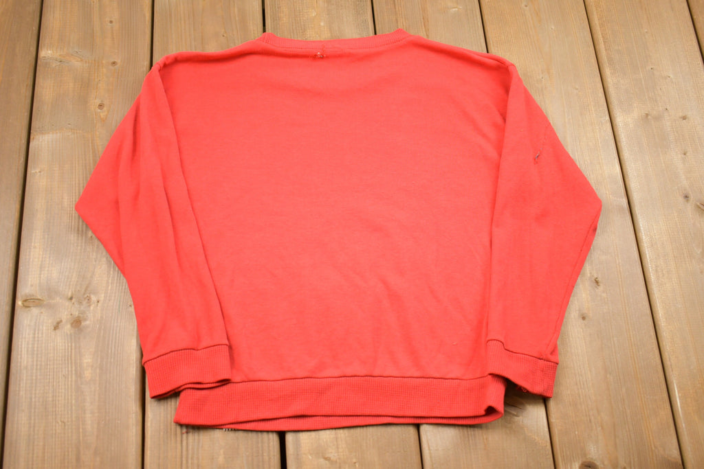 Vintage 1980s Kids Seven Dwarfs Graphic Crewneck Sweatshirt