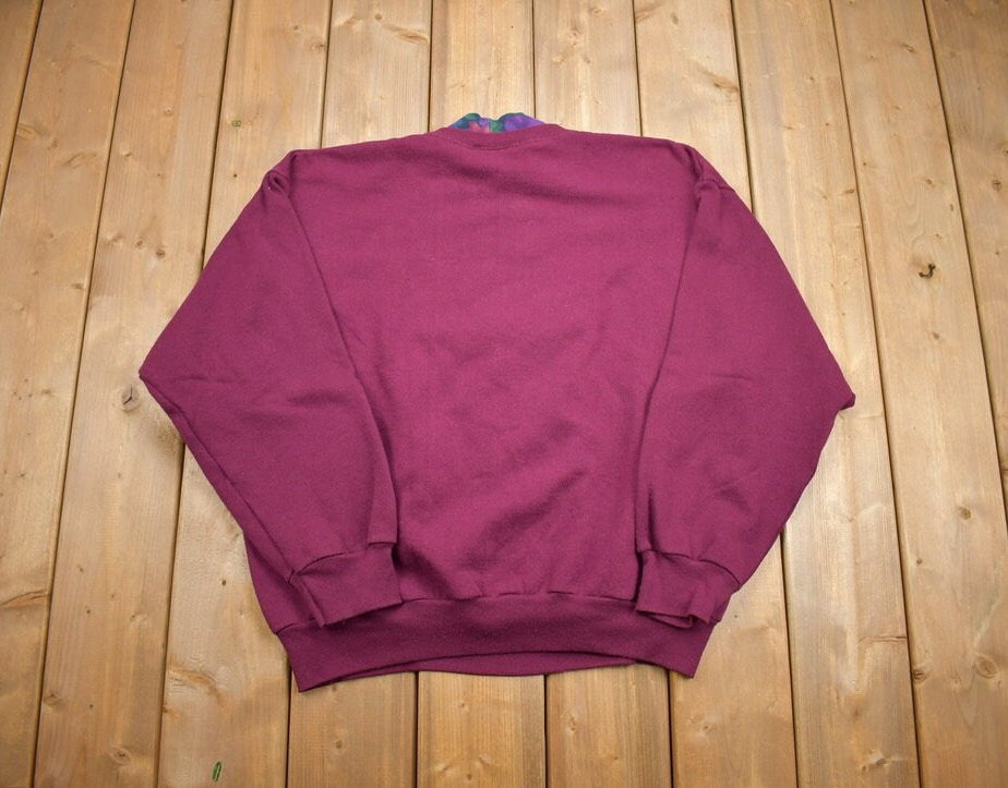 Vintage 1990s Cute Christmas Tree Crewneck Sweater